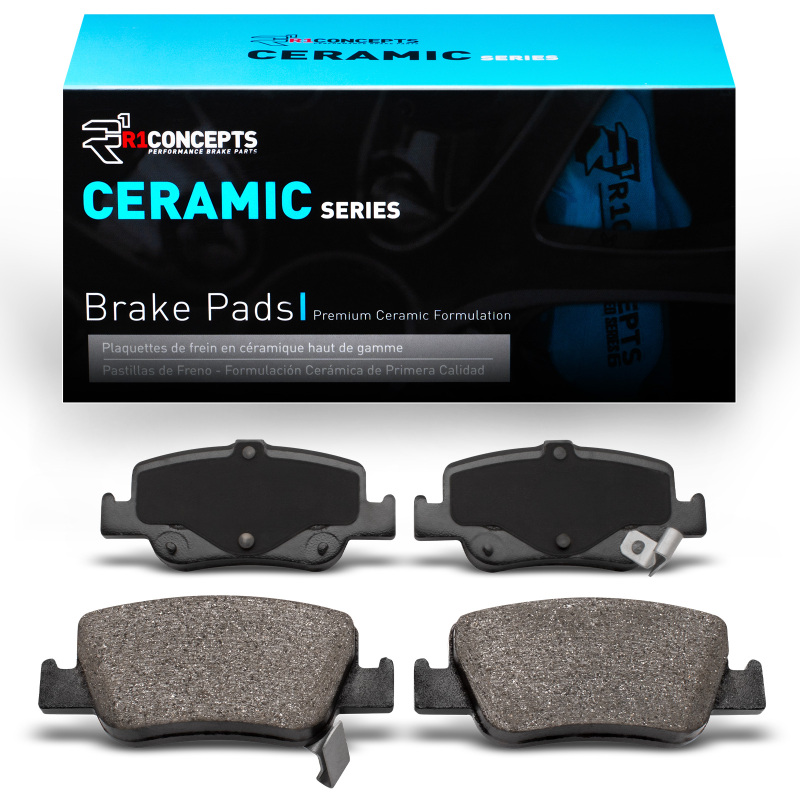 Toyota Corolla Brake Pads - Rear - R1 Concepts - Ceramic - `09-`15